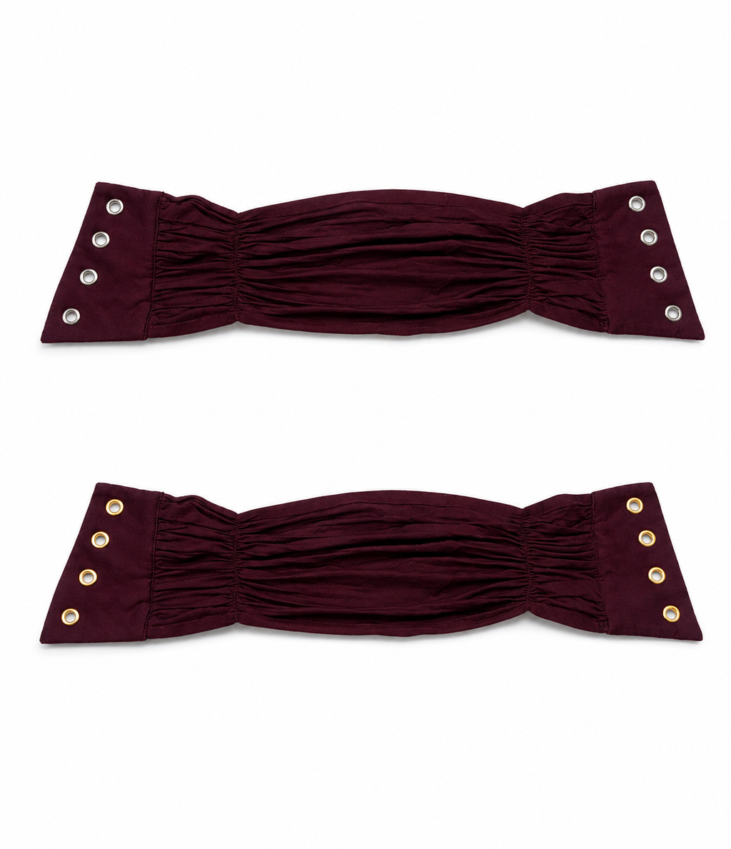 Lava set - burgandy cotton