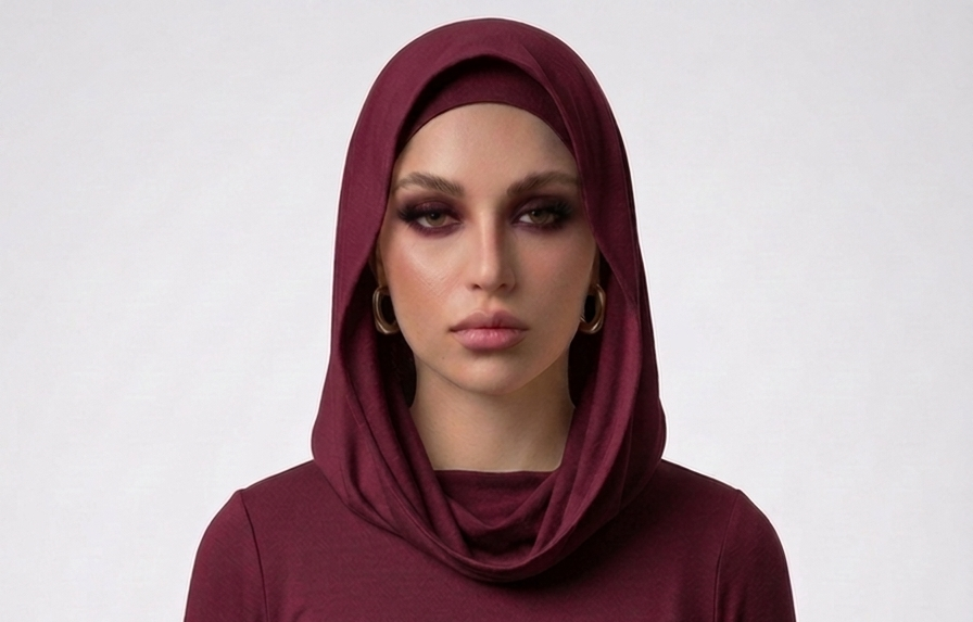 Lava set - burgandy cotton