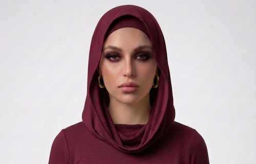 Lava set - burgandy cotton