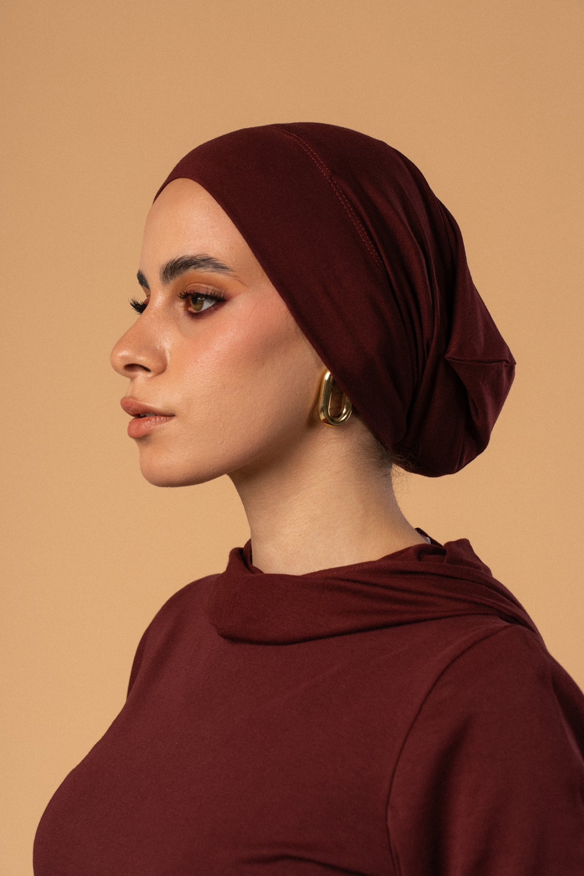 Lava top - Burgandy cotton