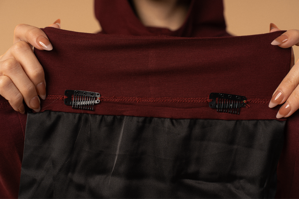 Lava set - Burgandy cotton
