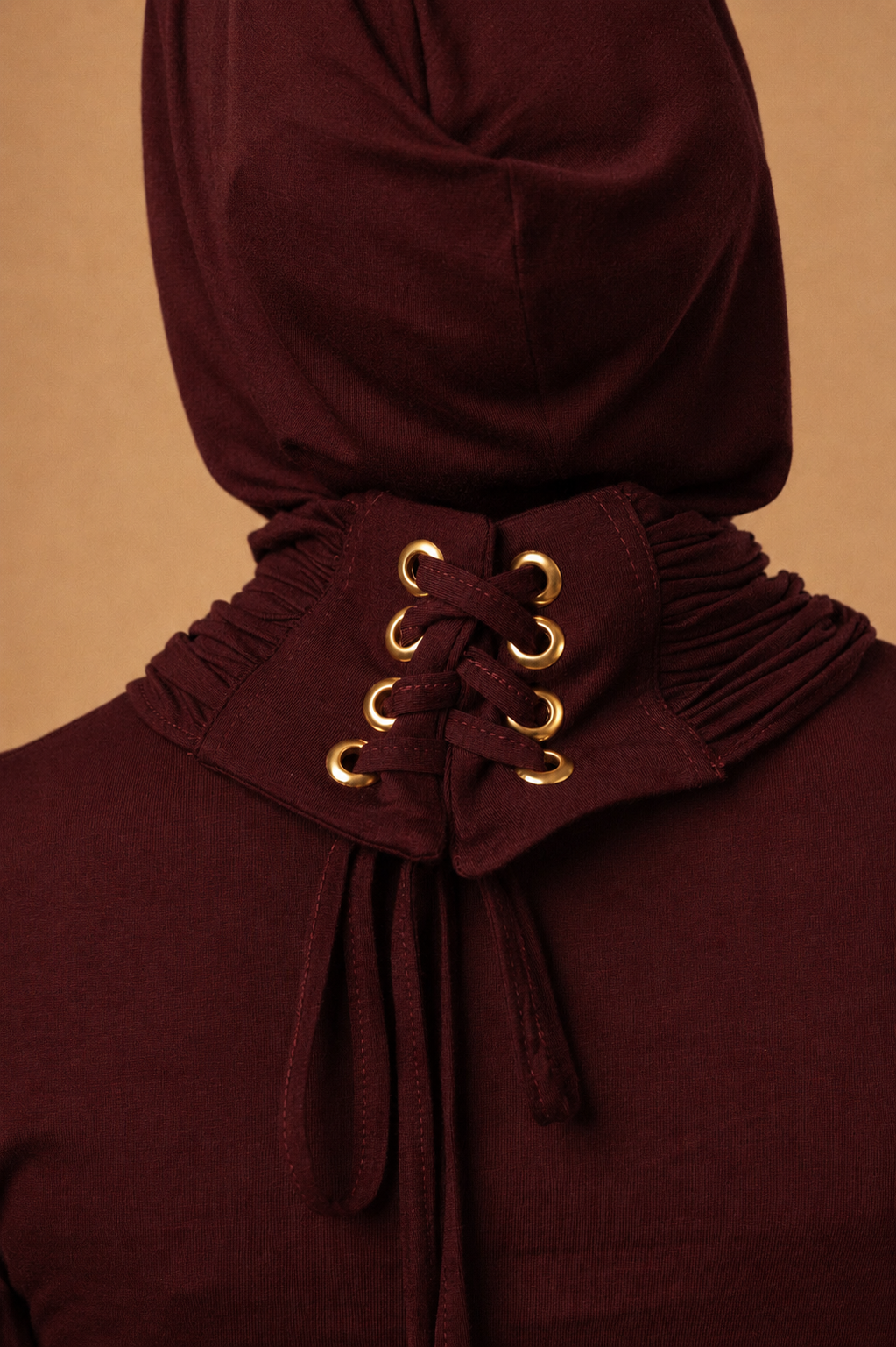 Lava top - Burgandy cotton