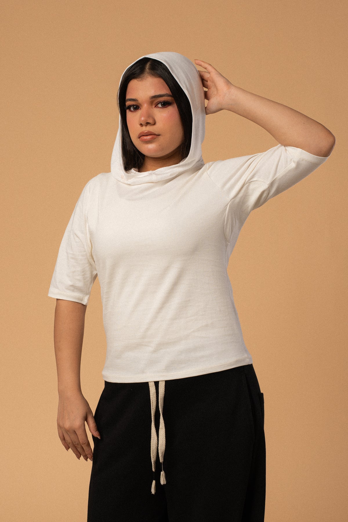 Lava top - White cotton