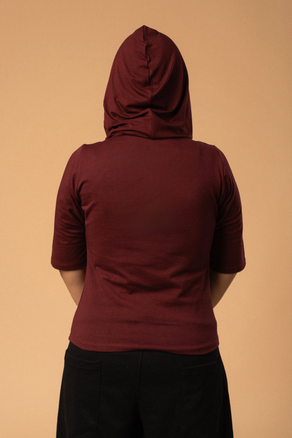 Lava top - Burgandy cotton