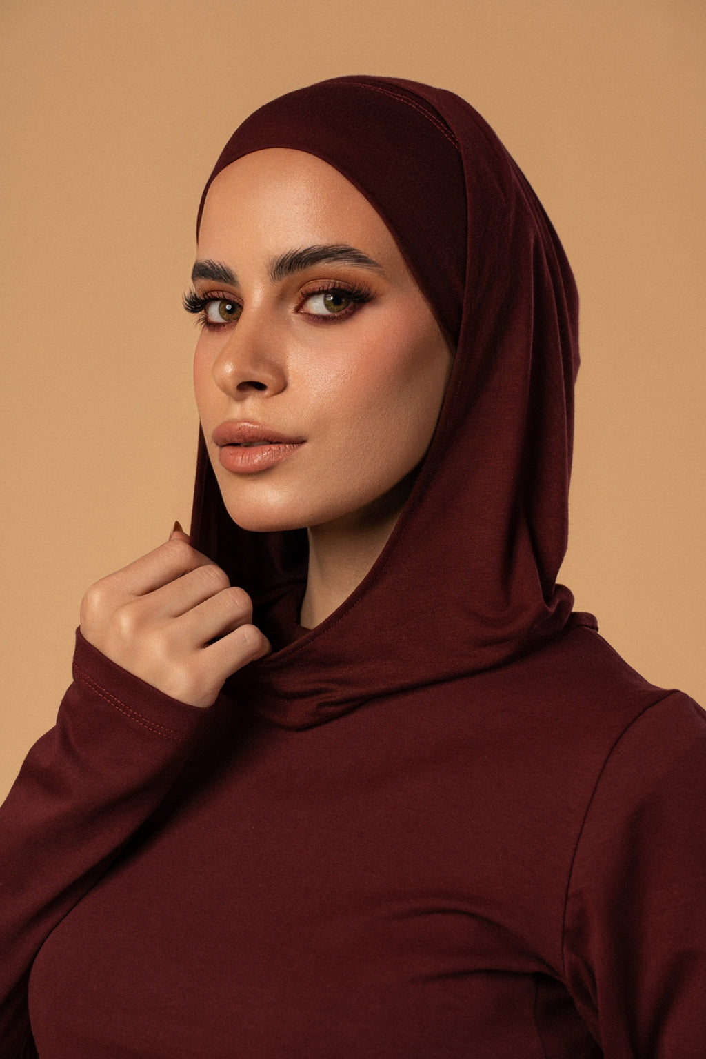 Lava top - Burgandy cotton
