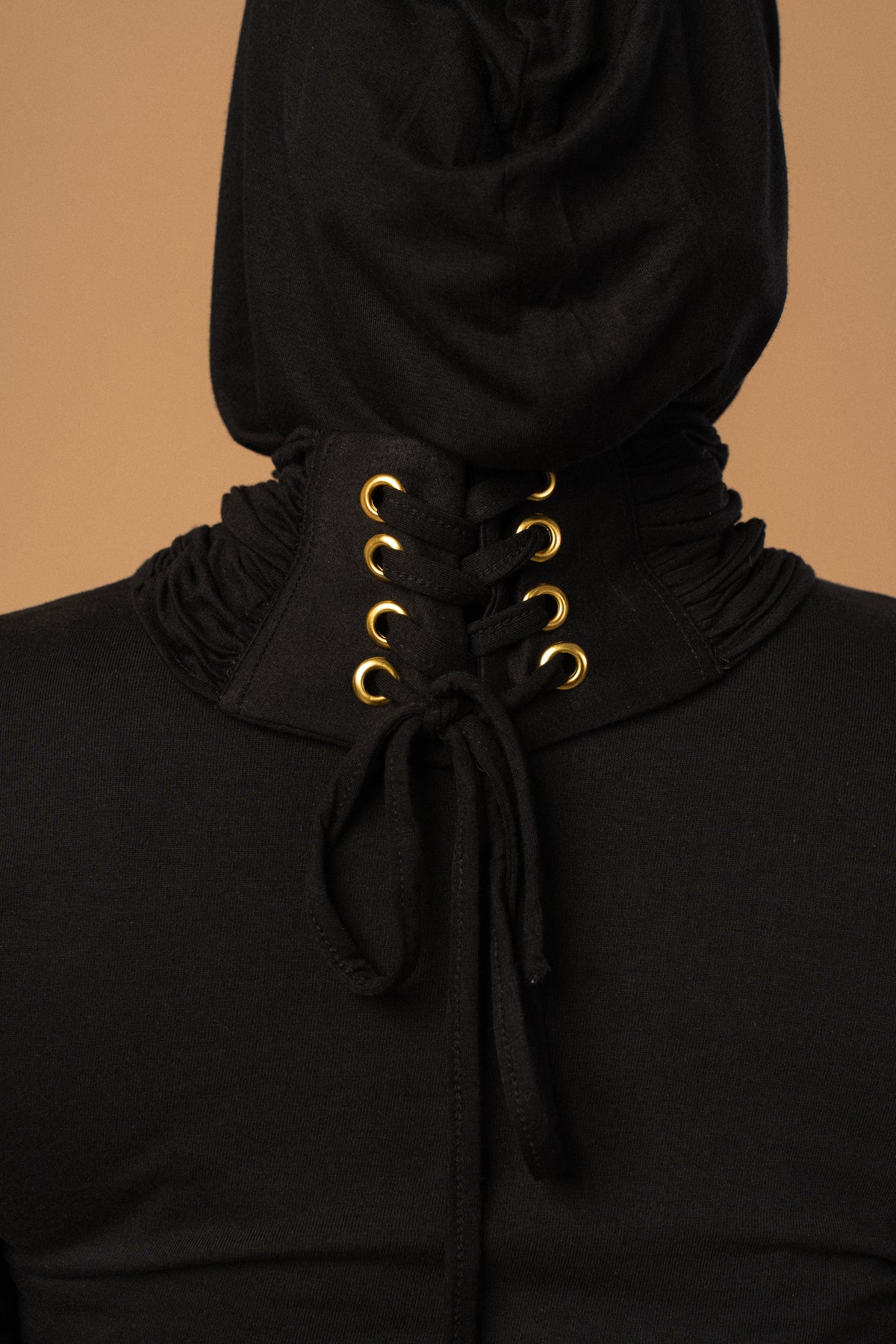 Lava top - Black cotton