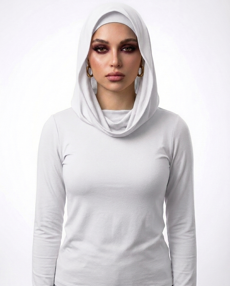 Lava top - off white cotton