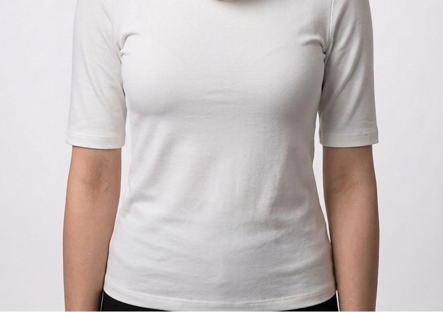 Lava top - off white cotton