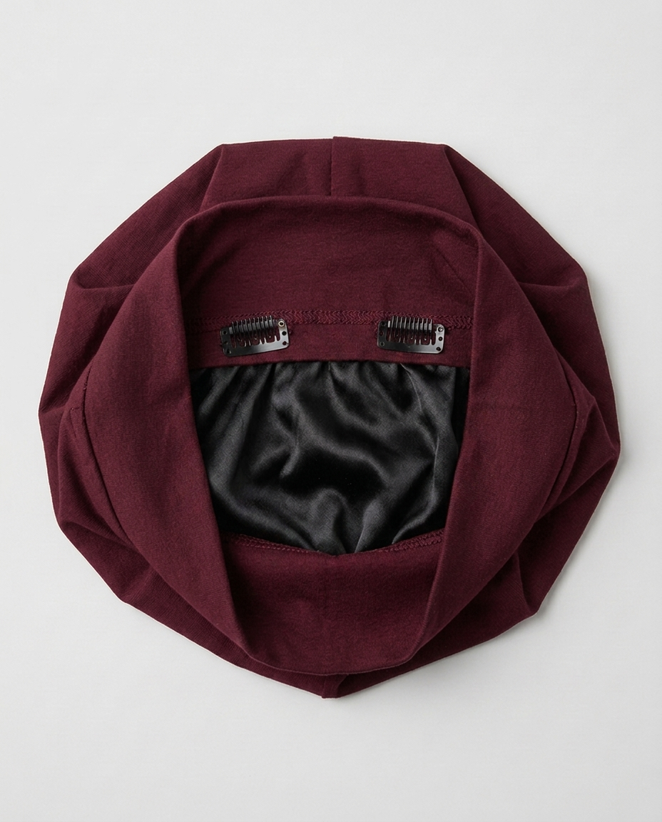Lava set - burgandy cotton