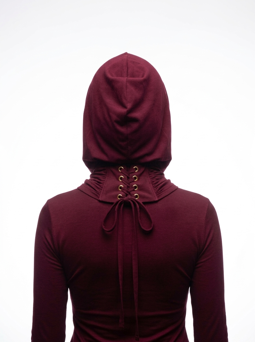 Lava set - burgandy cotton